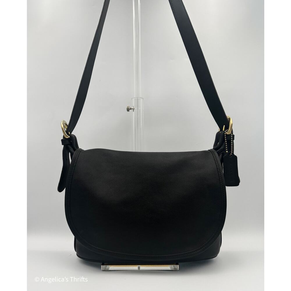 Vintage Coach Fletcher Bag | 4150 Leather Crossbody | 90s Legacy Shoulder Purse